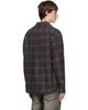 We11done We11done Brown Check Flannel Shirt - 3