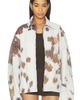 WE11DONE WE11DONE Cowhide Print Work Jacket - 1