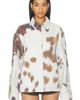 WE11DONE WE11DONE Cowhide Print Work Jacket - 2