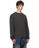 We11done We11done Gray Asymmetric Long-Sleeved T-shirt - 2