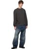 We11done We11done Gray Asymmetric Long-Sleeved T-shirt - 4