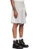 We11done We11done Gray Inside-Out Bermuda Sweat Shorts - 2
