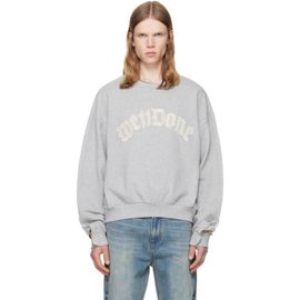 We11done We11done Gray Inside-Out Sweatshirt