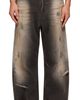 We11done We11done Gray Loose-Fit Dirty Jeans - 1