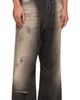 We11done We11done Gray Loose-Fit Dirty Jeans - 2