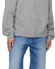 We11done We11done Gray Rose Thorns Oversized Zip-Up Hoodie - 4