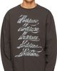 We11done We11done Gray Se11done Multi-Logo Long Sleeve T-shirt - 1