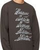 We11done We11done Gray Se11done Multi-Logo Long Sleeve T-shirt - 2