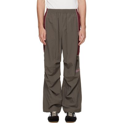 We11done We11done Gray Sporty Track Pants