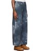 We11done We11done Gray Trompe L'oeil Denim Printed Sweatpants - 2