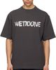 We11done We11done Gray 'We11done' Graffiti Logo T-shirt - 1