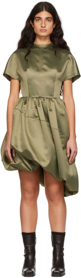 We11done We11done Green Polyester Dress