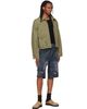 We11done We11done Green Vintage Pin-Tucked Work Jacket - 4