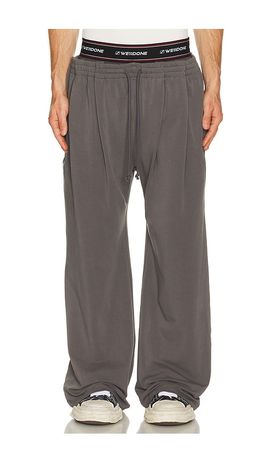 WE11DONE WE11DONE Layered Tucked Sweatpants