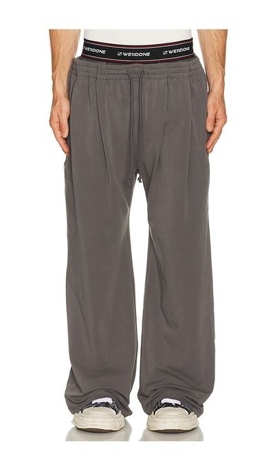 WE11DONE WE11DONE Layered Tucked Sweatpants