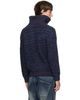 We11done We11done Navy Chunky Embroidered Quarter-Zip Sweater - 3