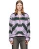 We11done We11done Purple Check Pattern Jacket - 1