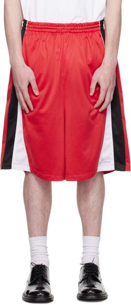 We11done We11done Red Se11done Track Shorts