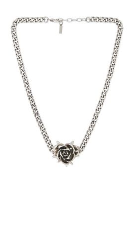 WE11DONE WE11DONE Spiky Rose Necklace