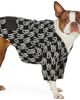 We11done We11done SSENSE Exclusive Black & White Jacquard WD1 Logo Cardigan - 1