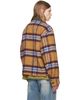 We11done We11done Tan Camel Check Pattern Jacket - 3