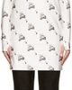 We11done We11done White Artwork Dress - 1