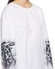 We11done We11done White Raw Edge Long Sleeve T-Shirt - 2