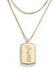 WEAR by Erin Andrews WEAR by Erin Andrews x Baublebar Pittsburgh Pirates Dog Tag Necklace - 1