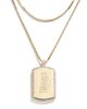 WEAR by Erin Andrews WEAR by Erin Andrews x Baublebar Tampa Bay Rays Dog Tag Necklace - 1