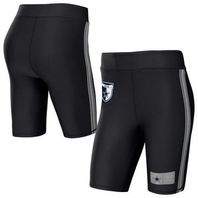 WEAR by Erin Andrews Women's WEAR by Erin Andrews Black Dallas Cowboys Biker Shorts 