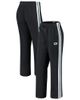 WEAR by Erin Andrews Women's WEAR by Erin Andrews Black Green Bay Packers Color-Block Straight Leg Pants  - 1