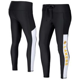 WEAR by Erin Andrews Women's WEAR by Erin Andrews Black Los Angeles Lakers Leggings 