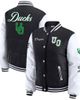 WEAR by Erin Andrews Women's WEAR by Erin Andrews Black Oregon Ducks Varsity Puffer Jacket  - 1