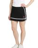WEAR by Erin Andrews Women's WEAR by Erin Andrews Black Tampa Bay Buccaneers Stripe Skort  - 1