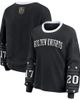 WEAR by Erin Andrews Women's WEAR by Erin Andrews Black Vegas Golden Knights Long-Sleeve Sport T-Shirt  - 1