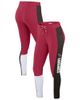 WEAR by Erin Andrews Women's WEAR by Erin Andrews Cardinal/Black Arizona Cardinals Color-Block Leggings  - 1