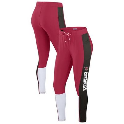 WEAR by Erin Andrews Women's WEAR by Erin Andrews Cardinal/Black Arizona Cardinals Color-Block Leggings 