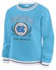 WEAR by Erin Andrews Women's WEAR by Erin Andrews Carolina Blue North Carolina Tar Heels Seal Sweatshirt - 2