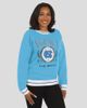 WEAR by Erin Andrews Women's WEAR by Erin Andrews Carolina Blue North Carolina Tar Heels Seal Sweatshirt - 5