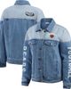 WEAR by Erin Andrews Women's WEAR by Erin Andrews Chicago Bears Full-Button Denim Jacket  - 1