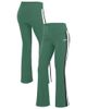 WEAR by Erin Andrews Women's WEAR by Erin Andrews Green New York Jets Tri-Blend Yoga Pants  - 1