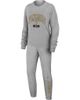 WEAR by Erin Andrews Women's WEAR by Erin Andrews Heather Gray Pittsburgh Penguins Knit Long Sleeve Tri-Blend T-Shirt & Pants Sleep Set  - 1