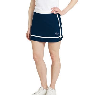 WEAR by Erin Andrews Women's WEAR by Erin Andrews Navy Dallas Cowboys Stripe Skort 