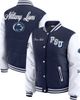 WEAR by Erin Andrews Women's WEAR by Erin Andrews Navy Penn State Nittany Lions Varsity Puffer Jacket  - 1
