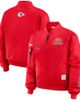 WEAR by Erin Andrews Women's WEAR by Erin Andrews Red Kansas City Chiefs Patch Full-Zip Bomber Jacket  - 1