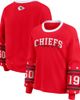 WEAR by Erin Andrews Women's WEAR by Erin Andrews Red Kansas City Chiefs Plus Size Sport Long-Sleeve T-Shirt  - 1