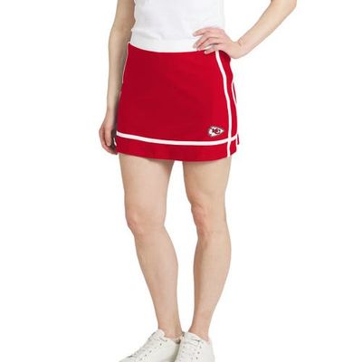 WEAR by Erin Andrews Women's WEAR by Erin Andrews Red Kansas City Chiefs Stripe Skort 