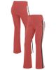 WEAR by Erin Andrews Women's WEAR by Erin Andrews Scarlet San Francisco 49ers Tri-Blend Yoga Pants  - 1