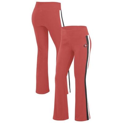 WEAR by Erin Andrews Women's WEAR by Erin Andrews Scarlet San Francisco 49ers Tri-Blend Yoga Pants 