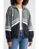 WEAR by Erin Andrews Women's WEAR by Erin Andrews Silver Brooklyn Nets Vintage Full-Zip Windbreaker  - 1